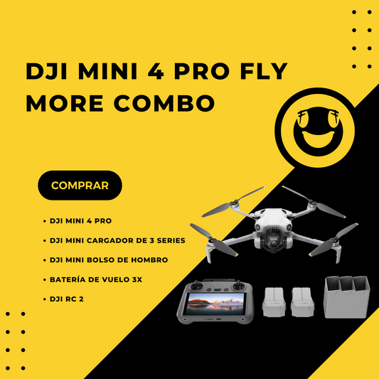 DJI Mini 4 Pro Fly More Combo: Revolucionando la Creatividad desde el Aire